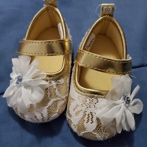Cute Gold shoes